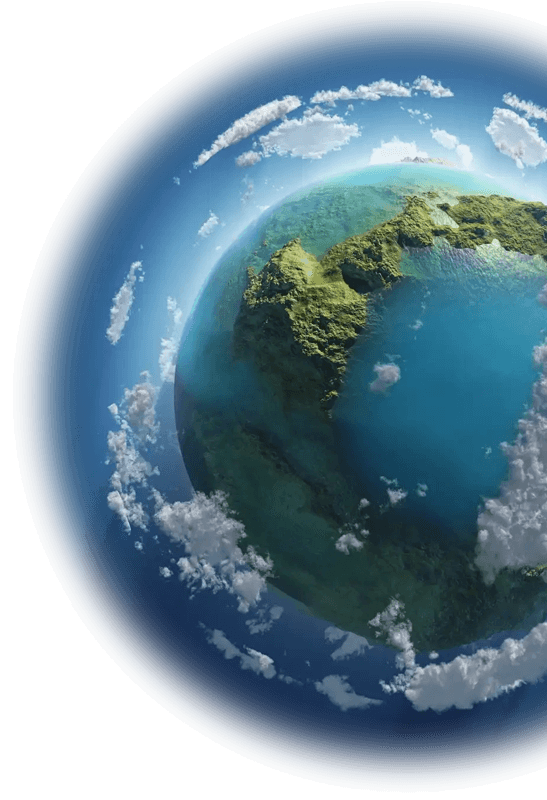 Planète terre propre